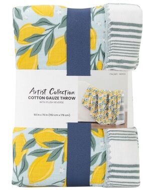 Artist Collection Cotton Gauze Throw
